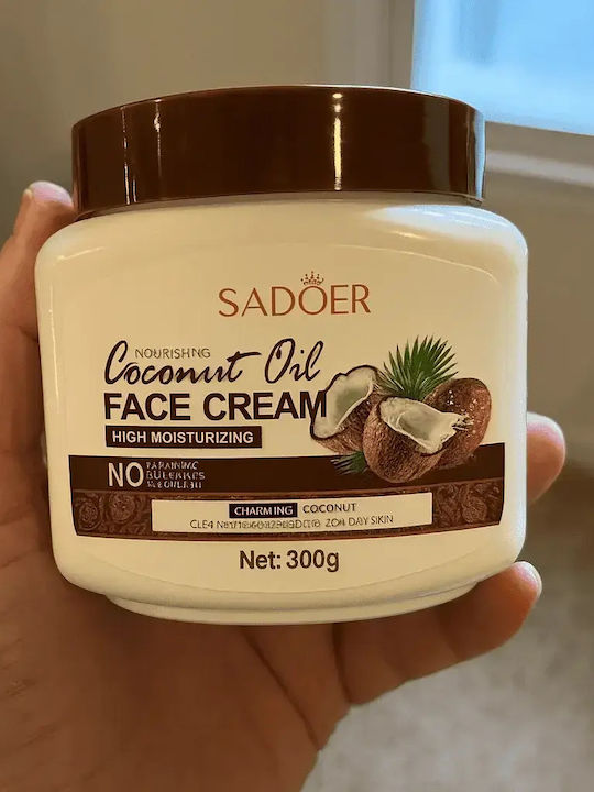 Set pentru Îngrijirea Feței Toner + Cremă cu Ulei de Cocos