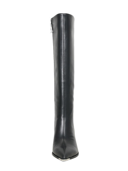 Brigen Schwarze Damenlederstiefel
