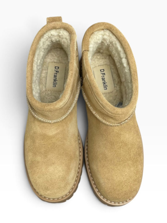Sierra Nordic Botine Chunky de damă Sand