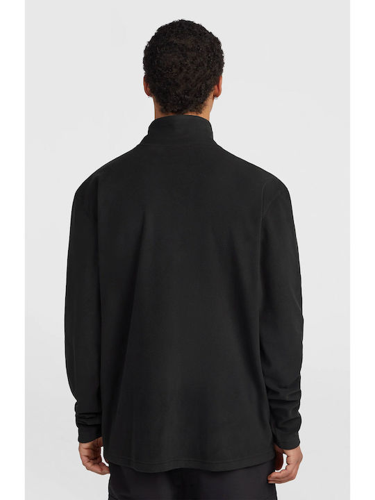 Jachetă Fleece Bărbați Neagră
