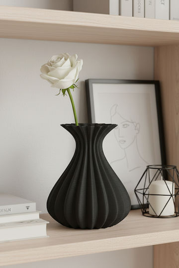 SteweHome Vază Decorativă Roșie