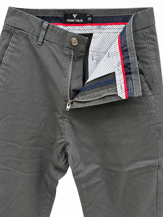Men's Chino Trousers Regular Fit Dark Grey