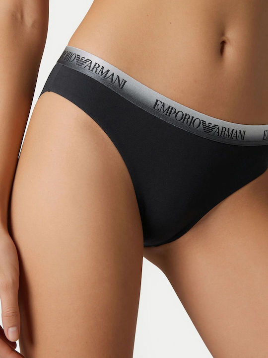 Damen-Slips 2er-Pack Nahtlos Schwarz