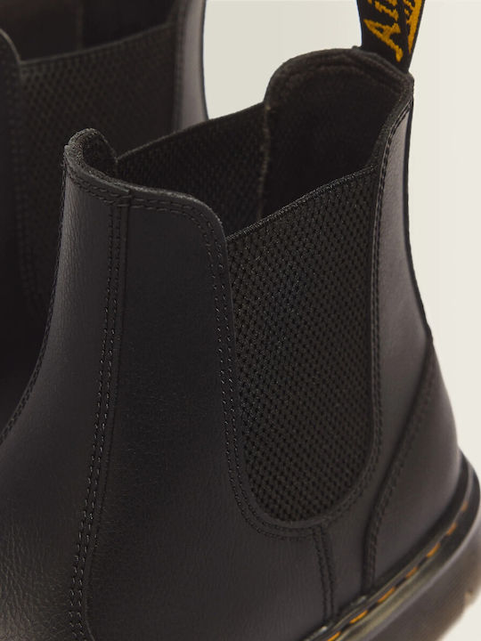 Black Leather Men's Casual Shoes