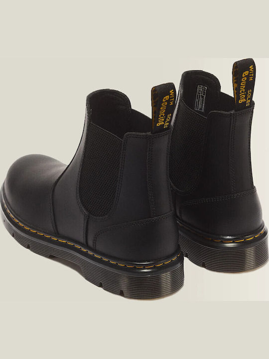 Black Leather Men's Casual Shoes