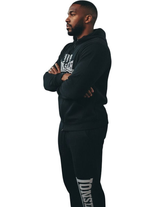 Glencoe Mayph Set Trening Cu Jachetă Cu Elastic Negru