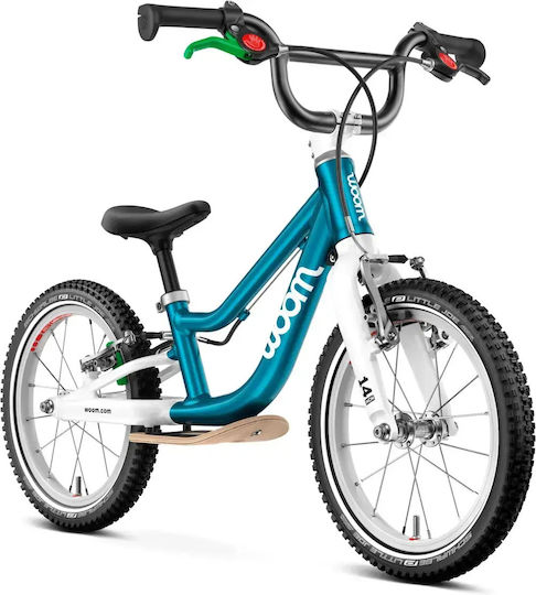 14" Детско Колело BMX Синьо