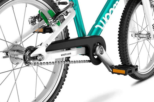 16" Детски велосипед BMX в тюркоазен цвят