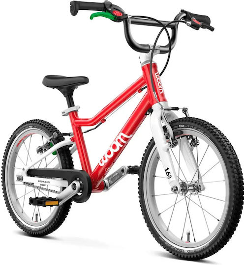 16" Детско Колело BMX Червено