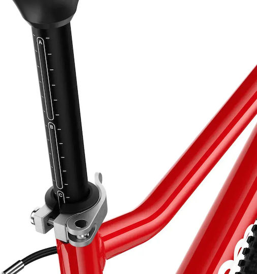 16" Детско Колело BMX Червено