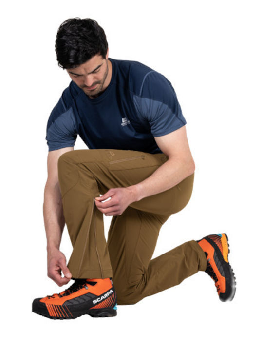 Mountain Equipment Men's Long Hiking Trousers Khaki