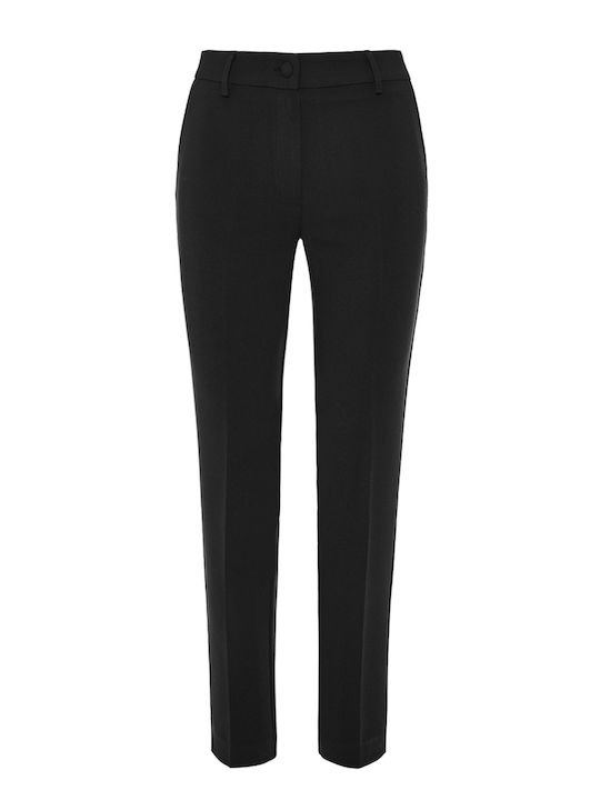 Forel Women's Crepe Trousers Black