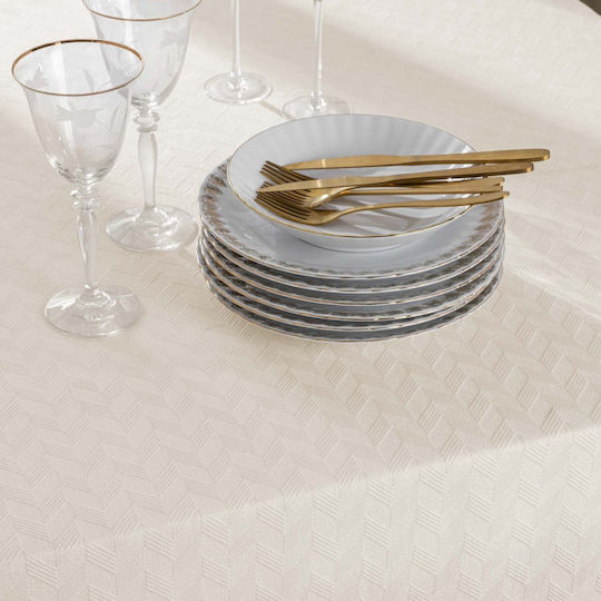 Tablecloth L-c Elyse Natural 140x240cm