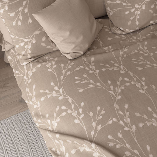 Charalambidis Textiles Single Quilt 160x230cm Salonica Beige 350 GSM