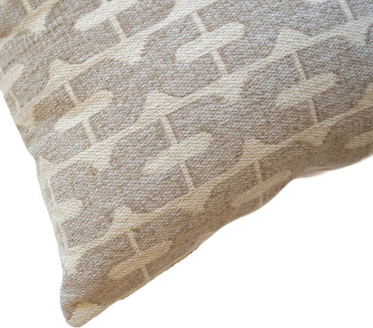 Μαξιλάρι Καναπέ L-c Domino Natural 45x45εκ.