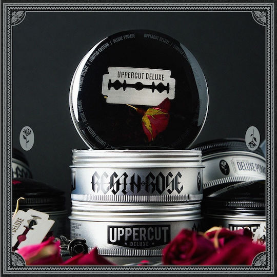 Resin & Rose Pomade Limited Edition για Δυνατό Κράτημα & Λάμψη 100gr