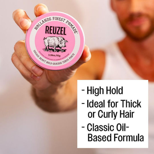 Reuzel Heavy Hold Grease Pomade
