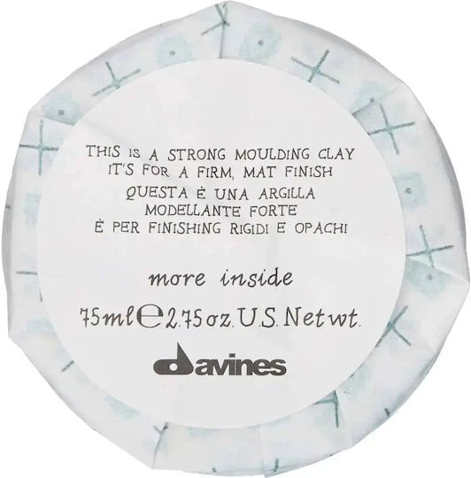Davines This is a Strong Moulding Clay Πηλός για Δυνατό Κράτημα & Ματ Αποτέλεσμα 75ml