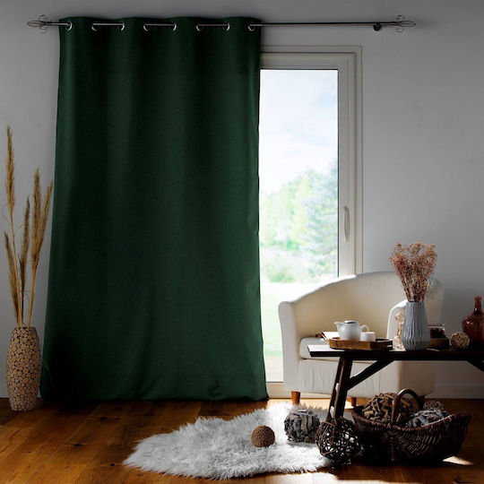 Κουρτίνα με Τρουκς L-c Jupiter Cedar 140x260εκ.