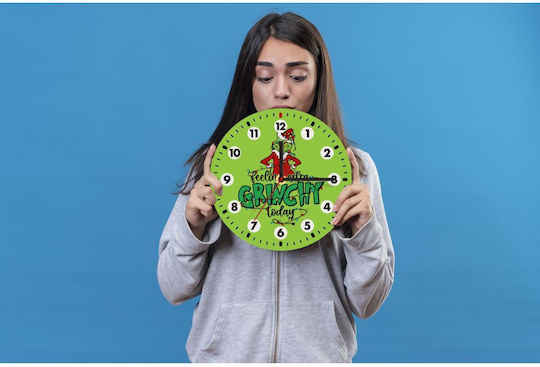Koupakoupa Grinch Feeling Extra Grinchy Today Αναλογικό Ξύλινο