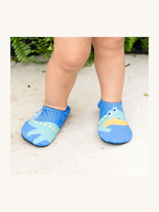 Blaue Kinder-Strandschuhe
