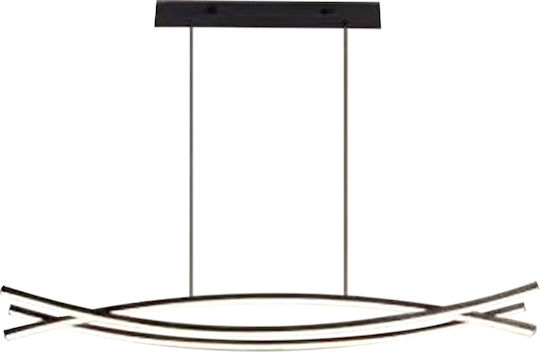 ArkoLight LED Κρεμαστό Φωτιστικό Μαύρο 15x103εκ. ArkoLight LED Κρεμαστό Φωτιστικό Μαύρο 15x103εκ.
