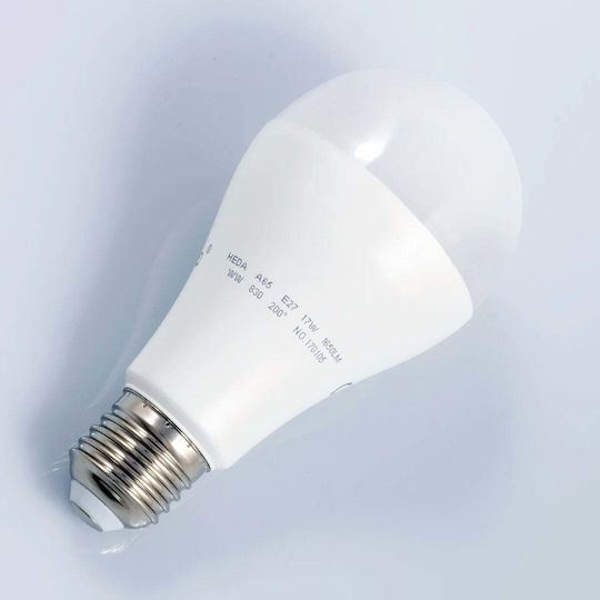 Best Service LED Glühbirne 17W für E27 Fassung und Form A65 Warmes Weiß 1710lm