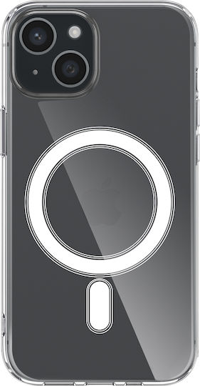 Zanaé Magsafe Калъф за iPhone 15 Essential Design с Подсилени Ъгли Прозрачен