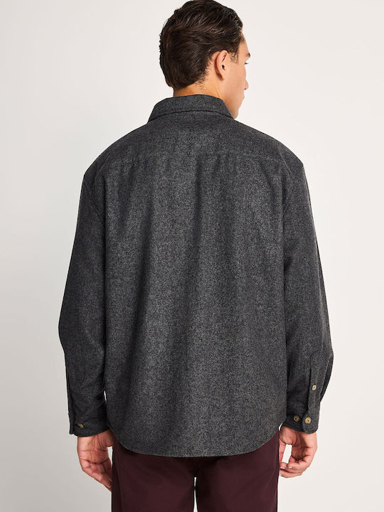 Μακρυμάνικο Overshirt Anthracite
