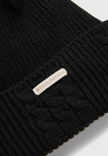 Beanie Men's Knit Beanie in Black