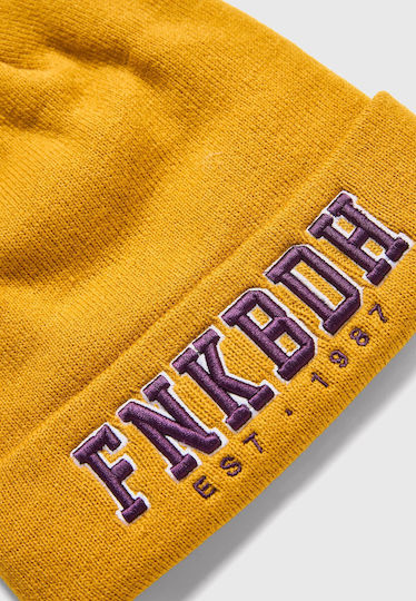 Beanie Men's Knitted Beanie in Pink