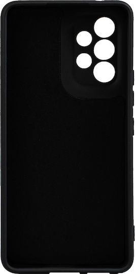 Spacer Back Cover Σιλικόνης 2mm Μαύρο (Galaxy A53)