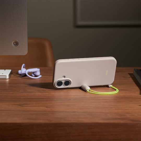 Beats Kickstand Back Cover Πλαστικό Γκρι (iPhone 17)
