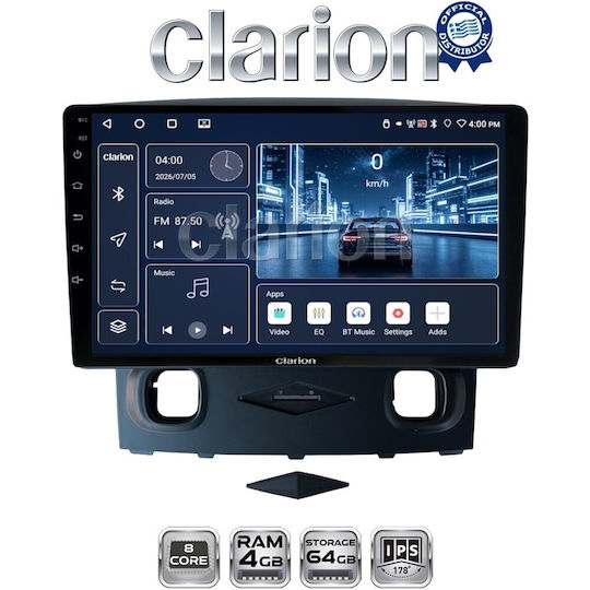Clarion Gl52553 OEM Multimedia Car Audio System Ford Kuga 2008 2013 CarPlay Android Auto BT GPS Wi-Fi GPRS