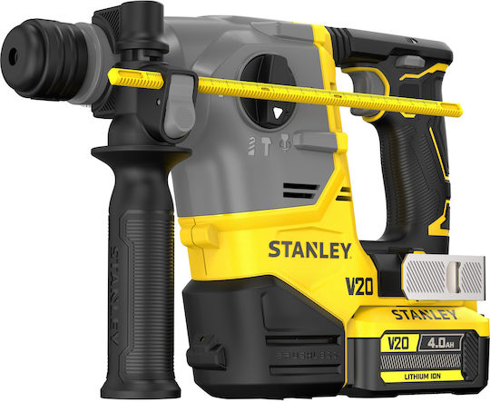 Stanley SFMCH910M1T Ciocan Rotopercutor cu Acumulator Brushless 20 V 1x4 Ah cu Mandrină SDS Plus