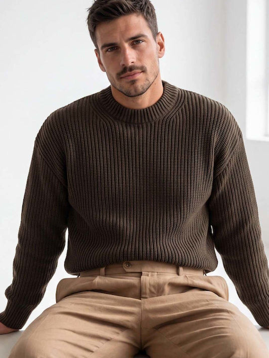 Aspen Knit Πουλόβερ Καφε