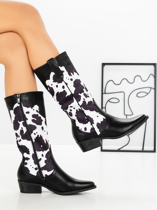 Damenstiefel Schwarz