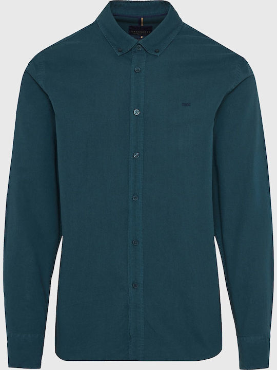 Long Sleeve Shirt in Regular Fit Blue