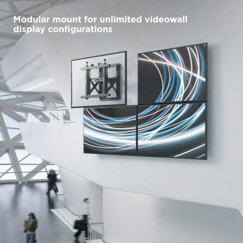 Brateck Video Wall Quick Release Full Service Wall Mount 60x40 70kg