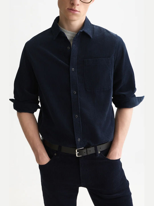 Scotch & Soda Рипсена риза със стандартна кройка Sky Captain