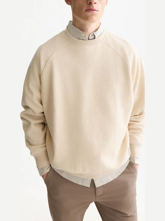 Scotch & Soda Суитшърт Oatmeal Melange