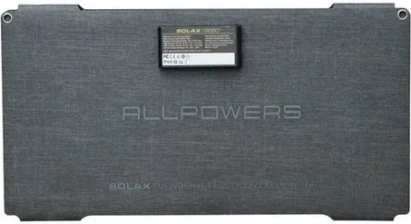 Allpowers Se60 60w Foldable Portable Solar Panel 25% Efficiency Ip68 Usb-c Usb-a 18v Dc 1.35 Kg