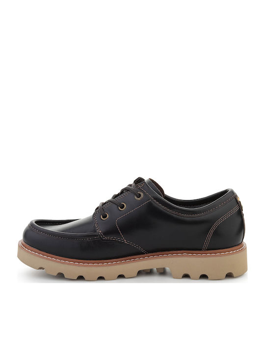 Loafers Bărbătești Din Piele Negre