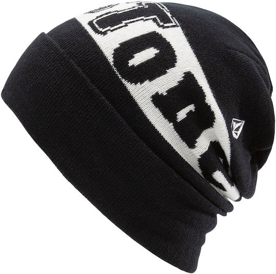 Funk Beanie Men's Knitted Beanie in Black