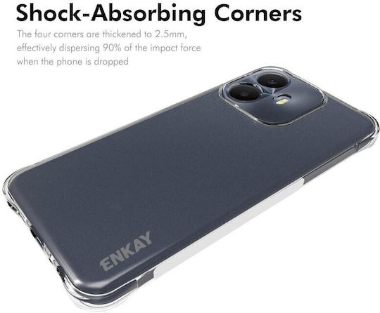 Enkay Hat-prince Силиконов Калъф Прозрачен Tcl K70 4G K70 Power 4G