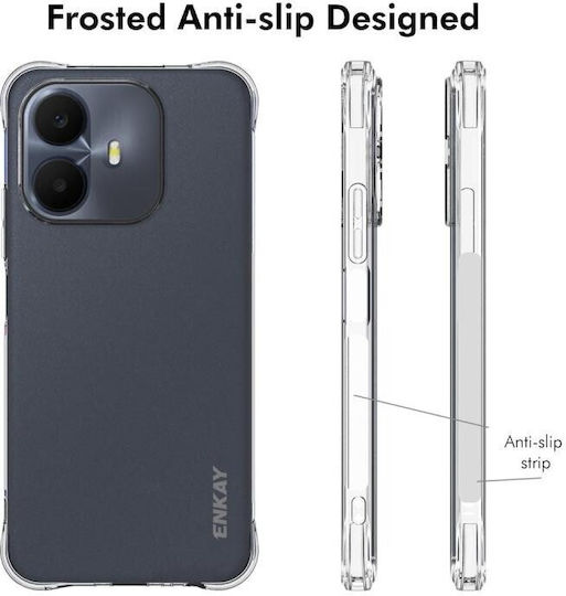 Enkay Hat-prince Силиконов Калъф Прозрачен Tcl K70 4G K70 Power 4G