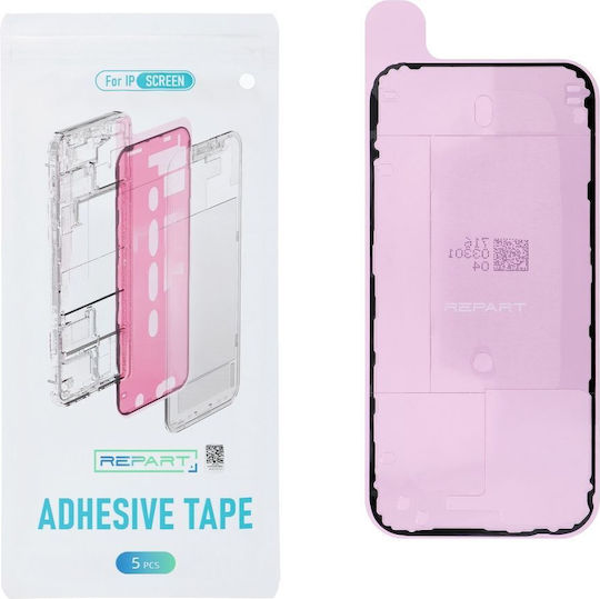 Set de 5 bucăți de adeziv pentru capacul din spate iPhone 16