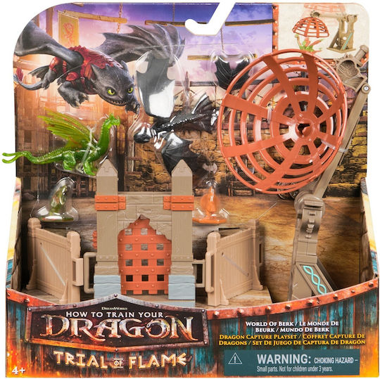 Spin Master How To Train Your Dragon Trial Of Flame - World of Berk Dragon Capture Playset