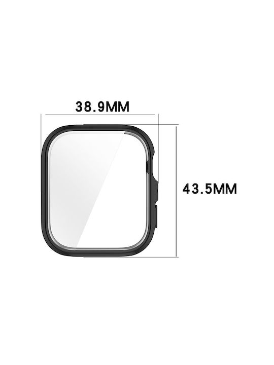 TPU-Silikonhülle Mit Galvanisierter Oberfläche Und Vollständigem Schutz Für Huawei Watch Fit 5 Schwarz