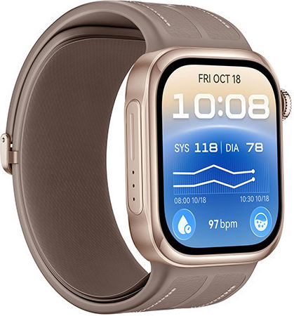 Huawei Часовник D3 Aluminium 46 мм с ЕКГ (Mocha Gold)